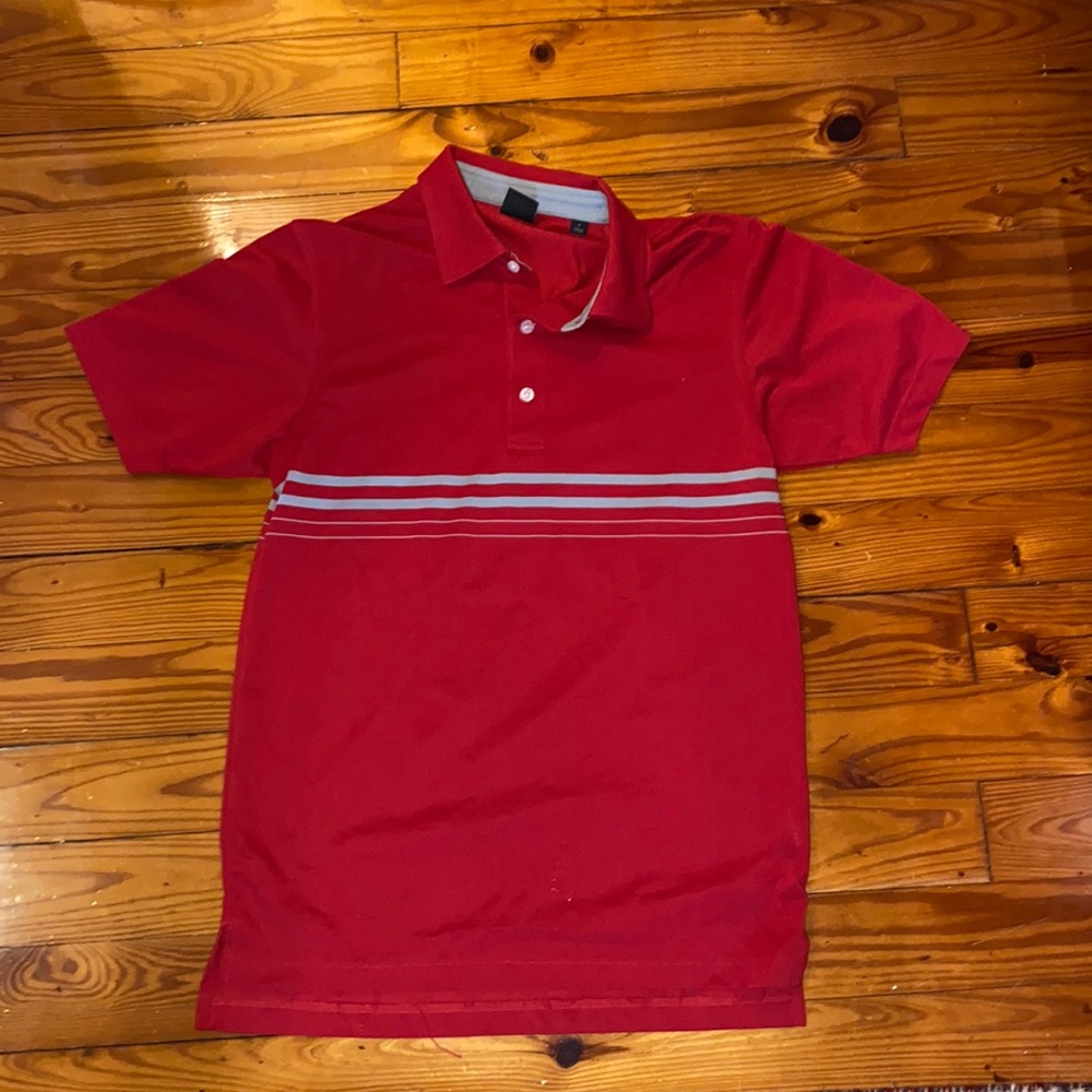 DUNNING RED POLO